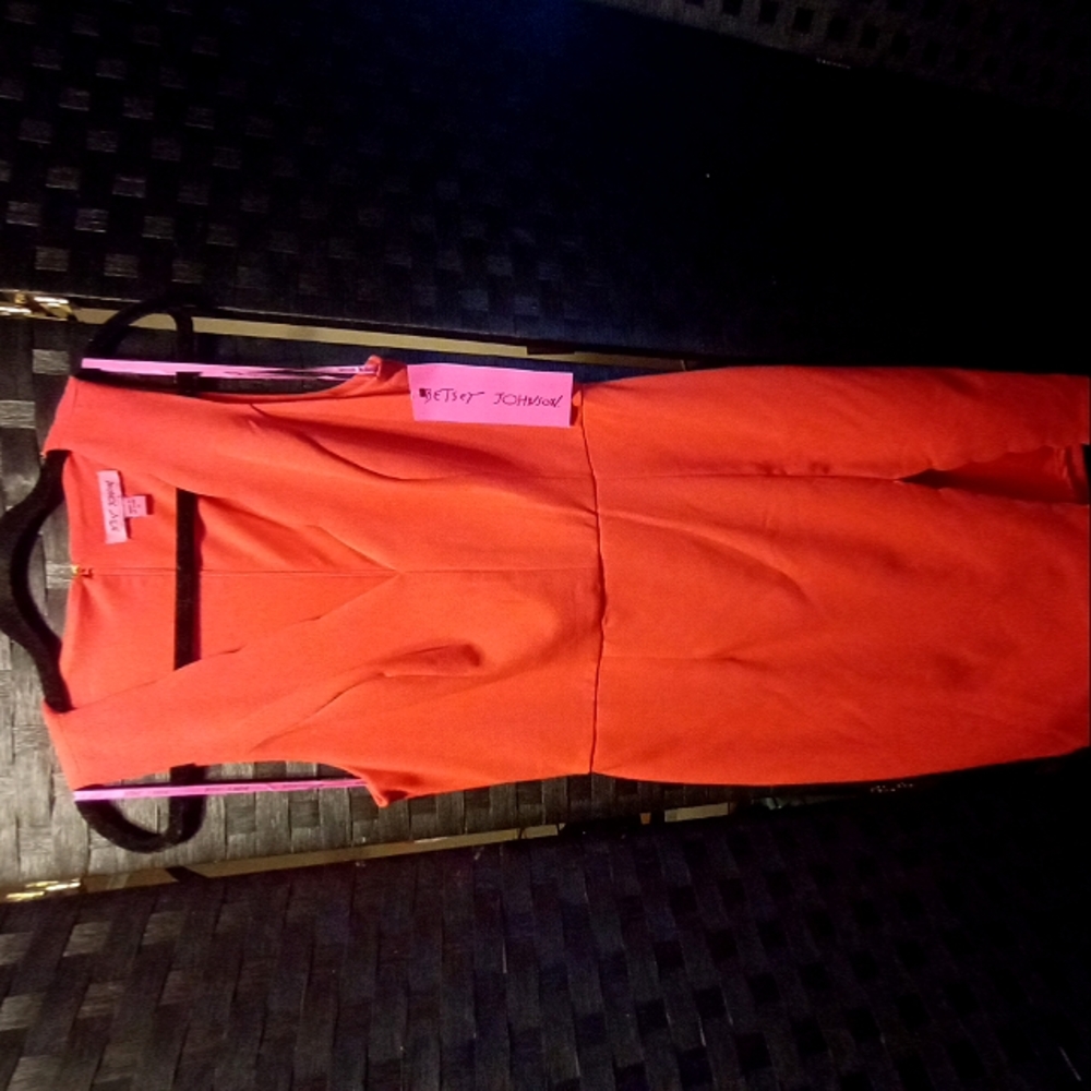 Coral Betsey Johnson dress NWT